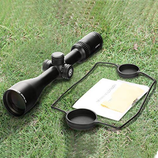 Berotoc Rifle Scope 5 Berotoc Rifle Scope 4.5-18x44SF/4x32/3-9x40/3-9x32EG Riflescopes Combo Optical Sight Tactical Illuminated Matte Black for Outdoors Sports Fitness Hunting Fishing