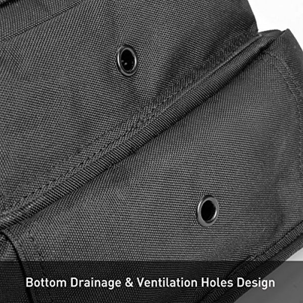 Weanas Tactical Backpack 4 Weanas Tactical Sling Bag Pack Military Rover Shoulder Sling Backpack Molle Assault Range Bag with 4 Tactical D-Ring Clips