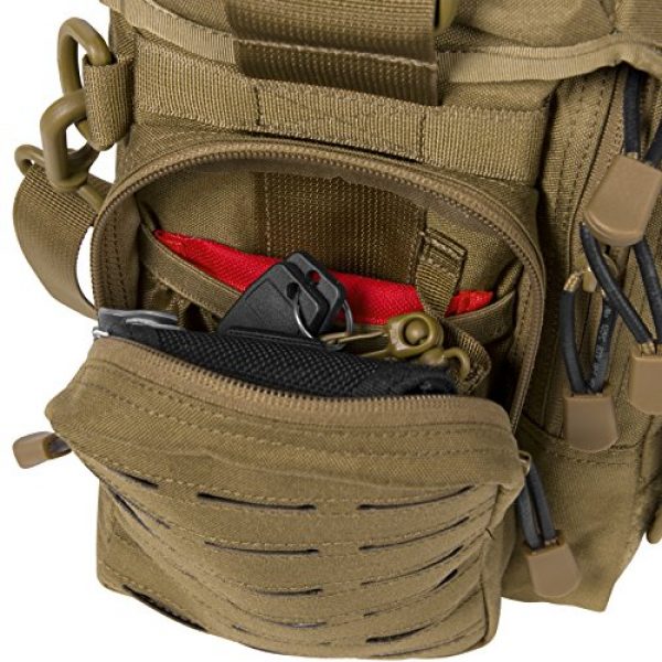 Direct Action Tactical Backpack 6 Direct Action Messenger Tactical Bag 10 Liter Capacity, Ideal for Laptop, ipad or Tablet