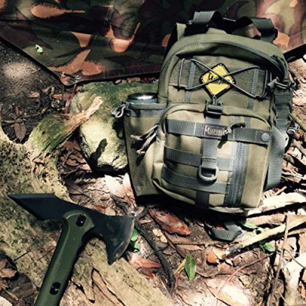 Magforce International Tactical Backpack 6 Magforce Shoulder Tactical Men Sling Pack EDC Quiver Jr. 0434KF
