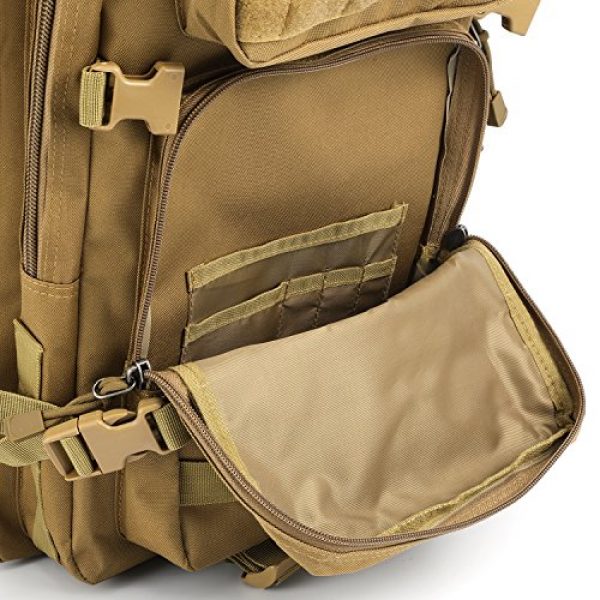 Barbarians Tactical Backpack 6 Barbarians Upgraded 35L Tactical Molle Backpack, Military Assault Pack Rucksack for Outdoor Hiking Camping Trekking Hunting