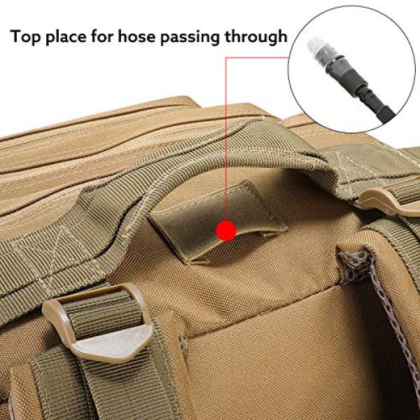 G4Free Tactical Backpack 5 G4Free Military Tactical Backpack 3 Day Assault Pack Molle Bug Out Bag 40L Rucksack