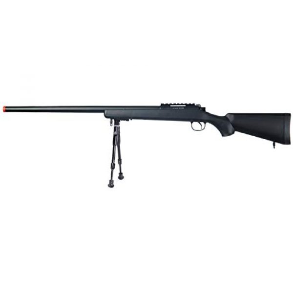 Well Airsoft Rifle 1 Well MB03 Airsoft Sniper Rifle W/Bipod - Black