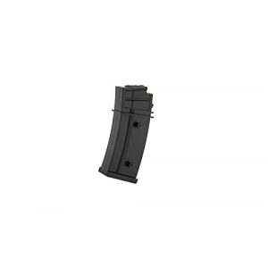 DBoys Airsoft Gun Magazine 1 DBoys Air Soft Airsoft Gameplay BB Airsoft Magazine 470rd Hi-Cap AEG w/Wind Up Wheel Design - Black Airsoft Use