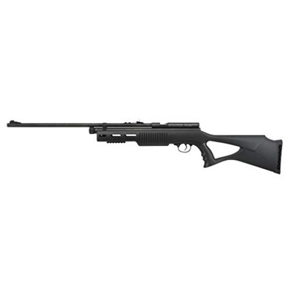 Beeman Air Rifle 4 Beeman, CO2 Air Rifle.177 Caliber, Rifled Barrel, 1 Shot, Synthetic Stock, Black