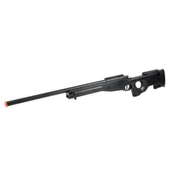 AGM Airsoft Rifle 3 Airsoft AGM Metal Bolt Action L96 AWP Sniper Rifle Black