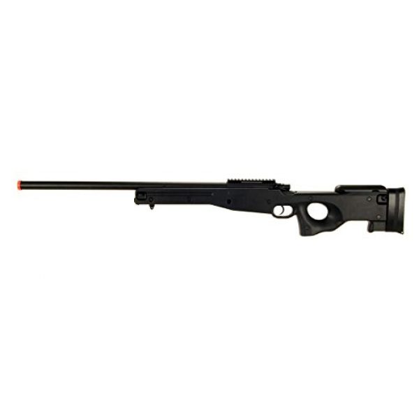 AGM Airsoft Rifle 1 AGM L96 Bolt Action Spring Sniper Airsoft Rifle Gun FPS 465 (Black)
