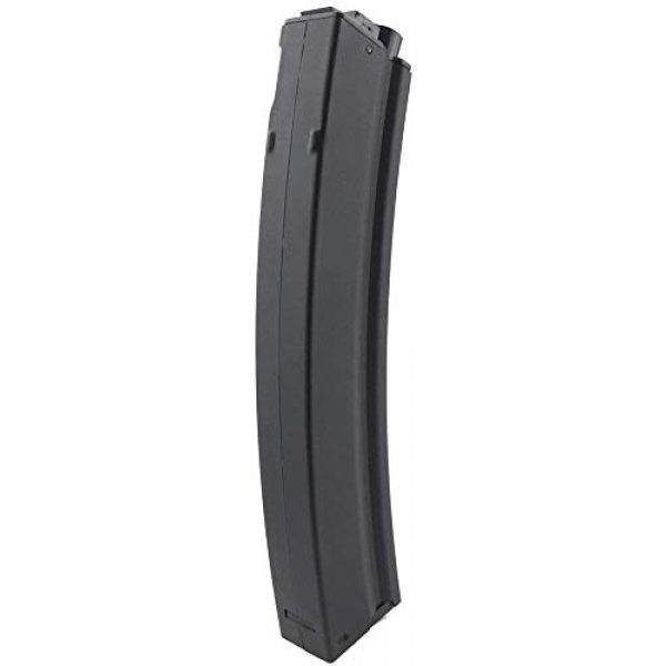 SportPro Airsoft Gun Magazine 5 SprotPro Army Force 220 Round Metal High Capacity Magazine for AEG MP5 Airsoft - Black