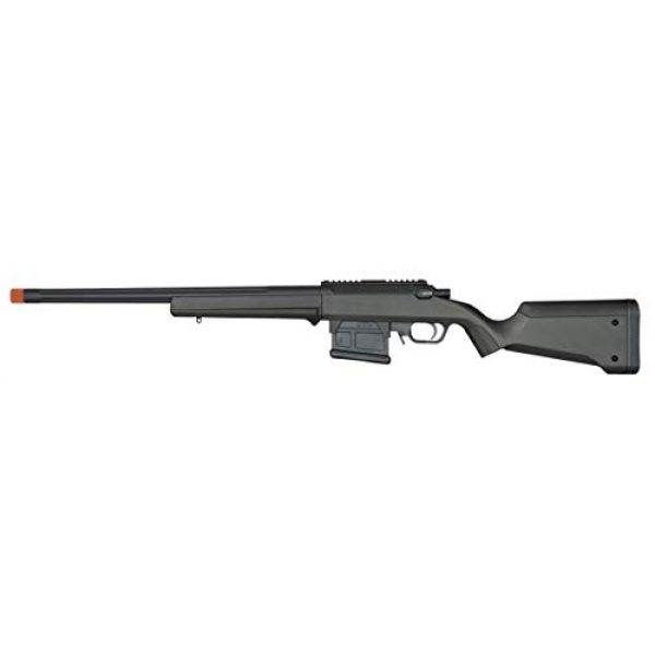 Elite Force Airsoft Rifle 1 Elite Force Amoeba AS-01 Striker Rifle Gen2 6mm BB Sniper Rifle Airsoft Gun, Black, One Size (2274587)