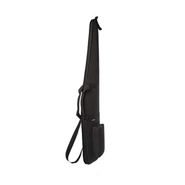 LCK Rifle Case 3 LCK 2 Colors 44/48/52 Inch Rifle Case Extreme Shotgun Case for Scoped Rifles Waterproof Rifle Bag Soft Outdoor Tactical Carbine Cases Adjustable Sling Shotgun Case