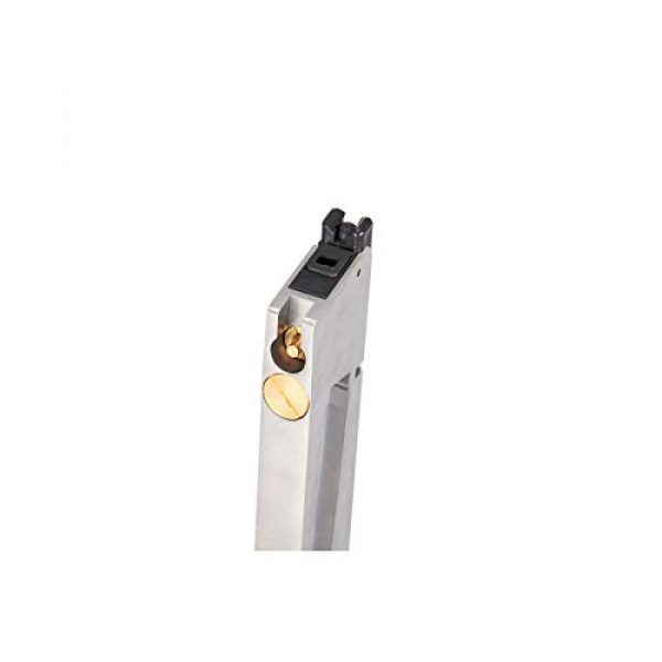 WE Airsoft Gun Magazine 3 WE Tech Gen2 Full Metal 1911 GBB Airsoft Pistol Magazine Chrome
