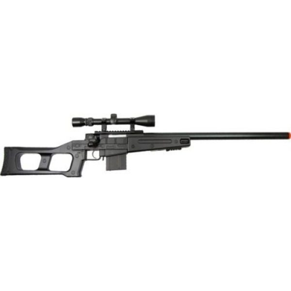 Prima USA Airsoft Rifle 1 well mb4408c bolt action spring airsoft sniper rifle with scope 390 fps(Airsoft Gun)