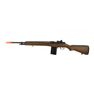 Lancer Tactical Airsoft Rifle 1 Lancer Tactical WE Full Metal M14 Gas Blowback Airsoft Sniper Rifle Imitation Wood 400 FPS