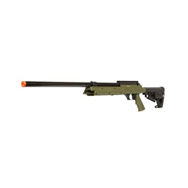 Well Airsoft Rifle 3 Well Spec-Ops APS SR-2 Spring Powered Airsoft Sniper Rifle Gun FPS 500 (Green)