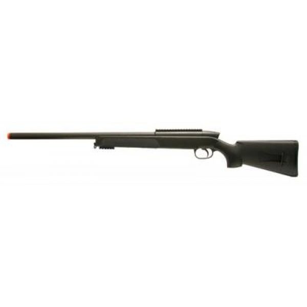 Double Eagle Airsoft Rifle 1 Double Eagle m50p Bolt Action Spring Airsoft M50 Sniper Rifle FPS 450 Airsoft Gun, Black