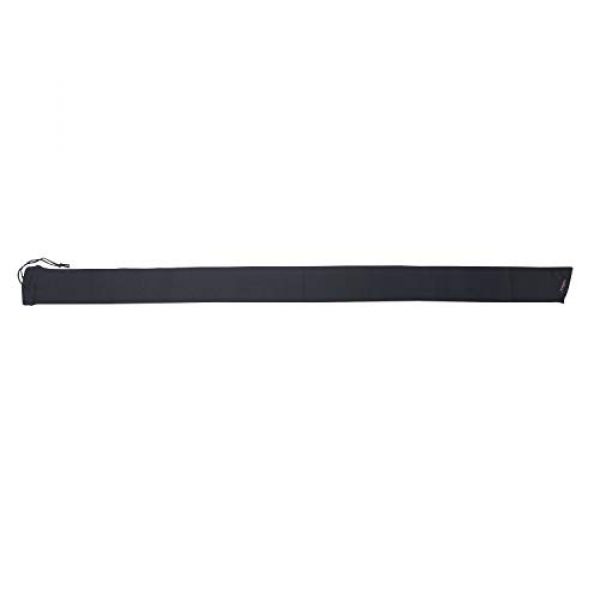 PXDREAM Pistol Case 6 PXDREAM Hunting Gun Sock 54" Silicone Treated Rifle Sleeve Shotgun Bag Cover Case - Black (Pack of 2 Pieces)