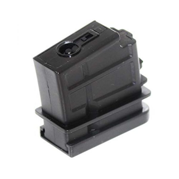 Airsoft Gang Airsoft Gun Magazine 1 Airsoft Parts 16rd Mag Short Type Magazine for Jing Gong (JG) SL8 G36 AEG Black