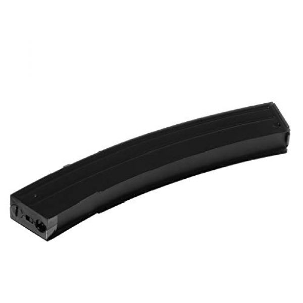 Airsoft Gang Airsoft Gun Magazine 1 Airsoft Parts 110rd Metal Mid-Cap Mag Magazine for S&T Sterling Series AEG SMG Black