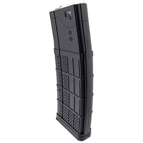 SportPro Airsoft Gun Magazine 3 SportPro CYMA 140 Round Polymer Thermold Waffle Medium Capacity Magazine for AEG M4 M16 Airsoft - Black