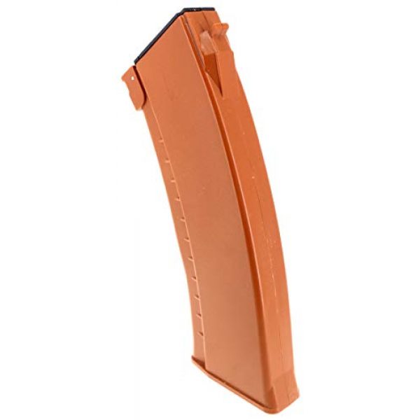 SportPro Airsoft Gun Magazine 4 SportPro Jing Gong 500 Round Flash Polymer High Capacity Flash Magazine for AEG AK47 AK74 Airsoft - Brown