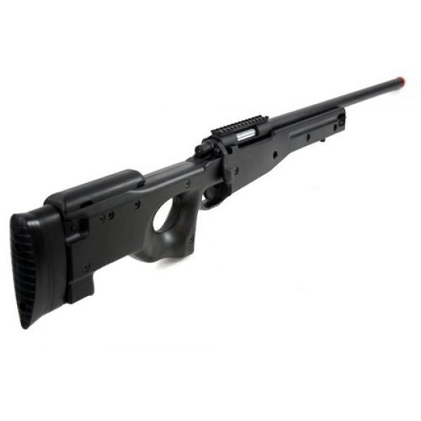 AGM Airsoft Rifle 5 Airsoft AGM Metal Bolt Action L96 AWP Sniper Rifle Black