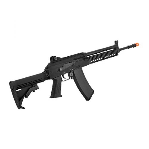 KWA Airsoft Rifle 3 KWA AKG-KCR Full Metal 6mm Gas Blowback 40rd Airsoft Rifle, Black