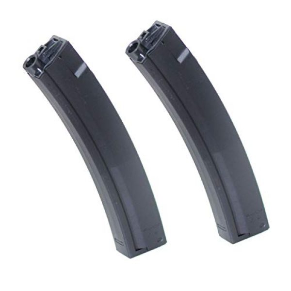 Generica Airsoft Gun Magazine 1 Airsoft Spare Parts 2pcs 200rd Hi-Cap Magazine for JG Golden Eagle MP5 Series AEG