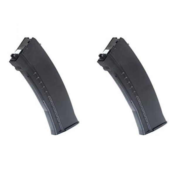 Airsoft Shopping Mall Airsoft Gun Magazine 1 Airsoft Shooting Gear 2pcs 40rd Mag Gas Magazine for Well/WE G74A AK74 Series GBB Rifle