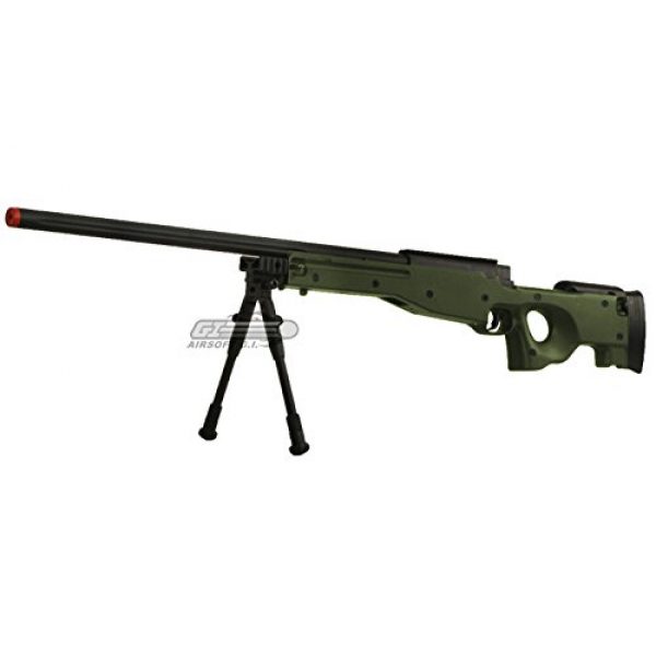 Bravo! Airsoft Rifle 3 Bravo Full Metal MK98 Bolt Action Sniper Rifle (OD/Bipod Package)