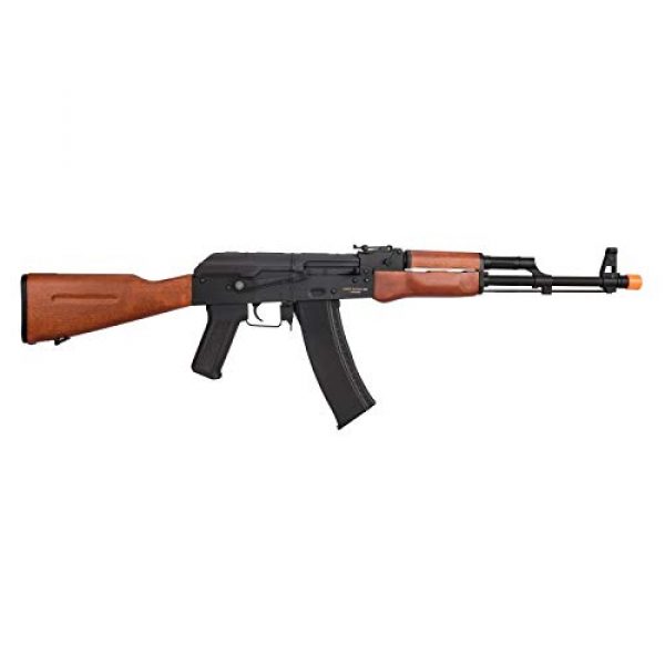 Lancer Tactical Airsoft Rifle 2 Lancer Tactical AK-74N Series AEG Airsoft Rifle Real Wood Furniture