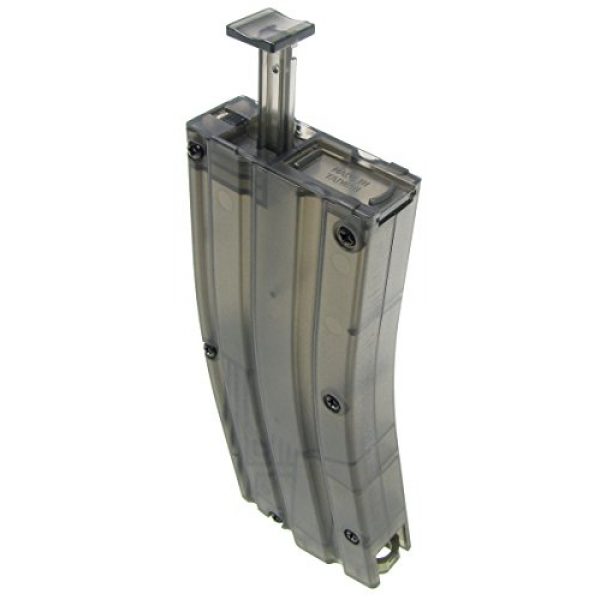 SRC Airsoft Gun Magazine 5 SRC Hi-Cap 400rd M4 Style Speed Easy Loader for Airsoft AEG Magazine