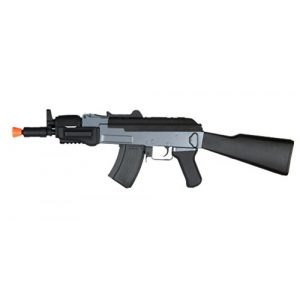 Jing Gong (JG) Airsoft Rifle 1 cyma cm037 ak47 beta spetsnaz cqb aeg - full metal airsoft rifle gun w/ stock(Airsoft Gun)