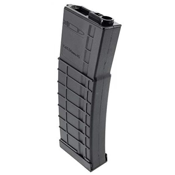 SportPro Airsoft Gun Magazine 2 SportPro CYMA 320 Round Polymer Thermold Waffle High Capacity Flash Magazine for AEG M4 M16 Airsoft - Black
