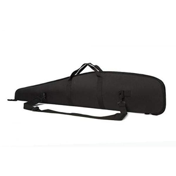 LCK Rifle Case 1 LCK 2 Colors 44/48/52 Inch Rifle Case Extreme Shotgun Case for Scoped Rifles Waterproof Rifle Bag Soft Outdoor Tactical Carbine Cases Adjustable Sling Shotgun Case
