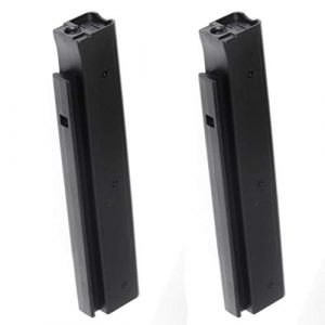 Airsoft Gang Airsoft Gun Magazine 1 Airsoft Parts CYMA 2pcs 60rds Mag Plastic Mid-Cap Long Magazine for M1A1 AEG SMG Black