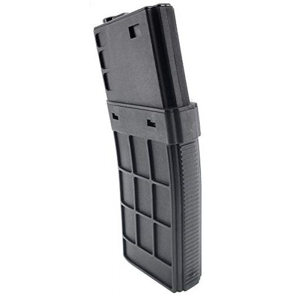 SportPro Airsoft Gun Magazine 3 SportPro CYMA 450 Round Polymer Thermold Waffle High Capacity Magazine for AEG M4 M16 Airsoft - Black