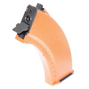 Generica Airsoft Gun Magazine 1 Airsoft Spare Parts CYMA 550rd Mag Hi-Cap Magazine for CYMA Tokyo Marui Jing Gong JG Classic Army ICS AK Series AEG Orange
