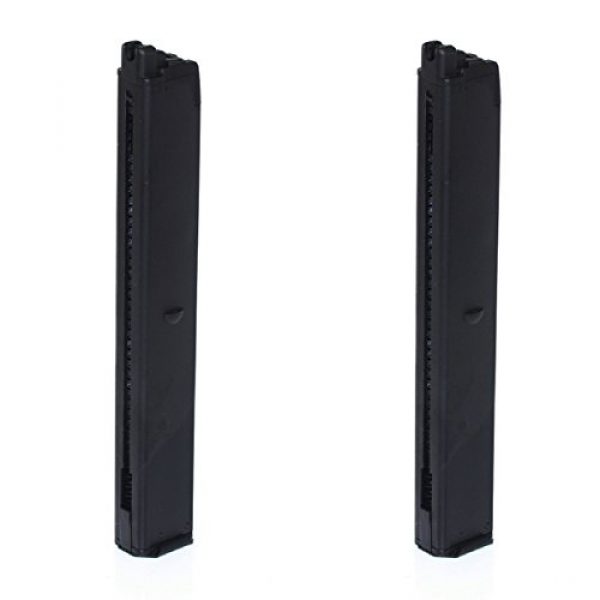 Airsoft Shopping Mall Airsoft Gun Magazine 1 Airsoft Shooting Gear WELL 2pcs 32rd Mag Magazine for G11 Series GBB SMG Black