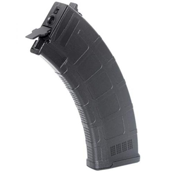 Generic Airsoft Gun Magazine 1 Airsoft Spare Parts CYMA 600rd Plastic Waffle Hi-Cap Magazine for CYMA APS D-Boys ICS JG G&P Tokyo Marui AK Series AEG Black