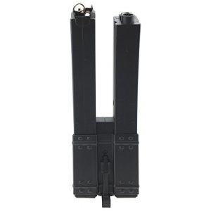 SportPro Airsoft Gun Magazine 1 SportPro 560 Round Polymer Double High Capacity Magazine for AEG MP5 Airsoft - Black