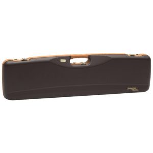 Negrini Cases Rifle Case 1 Negrini O/U Leather Trim Shotgun Case in ABS with Barrel Upto 32 3/4-Inch