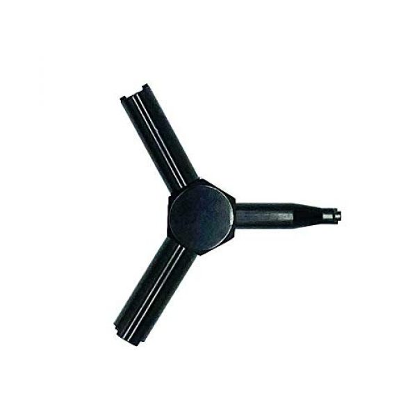 SKTOP Airsoft Gun Magazine Wrench 1 SKTOP Multi-Functional Triangle Valve Key Wrench, Magazine Charging Tool Compatible for KSC/WA/Gas