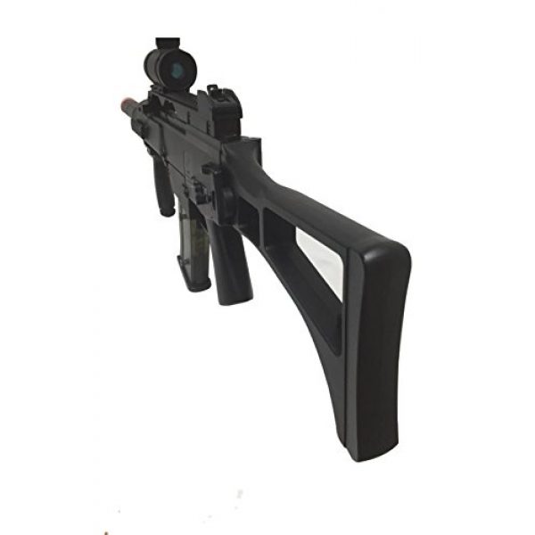 Double Eagle Airsoft Rifle 4 JustAirsoftUSA M85 Electric Rifle Airsoft Gun w/ accessories