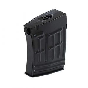 Generica Airsoft Gun Magazine 1 Generica Airsoft Spare Parts CYMA 80rd Metal Mag Mid-Cap Magazine for RS CYMA SVD Sniper AEG
