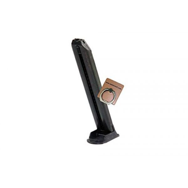 CYMA Airsoft Gun Magazine 1 CYMA 32rd Airsoft Magazine For CM121 Desert Eagle Black AEP -Mobile Ring Included