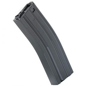 Generic Airsoft Gun Magazine 1 Airsoft Spare Parts 500rd Winding Hi-Cap Mag Magazine for M4 M16 Series AEG Black