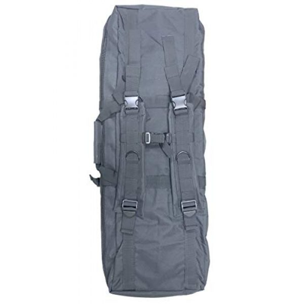 TaktZeit Rifle Case 2 TaktZeit Tactical Double Short Barrel Rifle Gun Case Firearm Bag Case with 3 Accessory Pockets