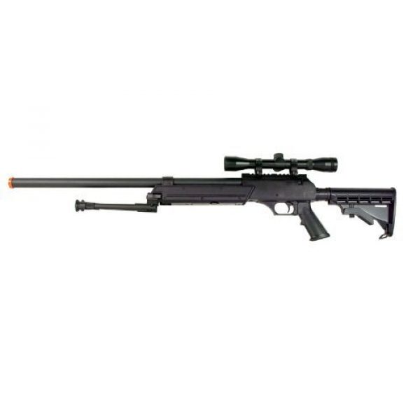Well Airsoft Rifle 2 Well MB06 SR-2 Tactical Airsoft Sniper Rifle w/ 3-9x40 Scope & Bipod Bolt Action Airsoft Sniper