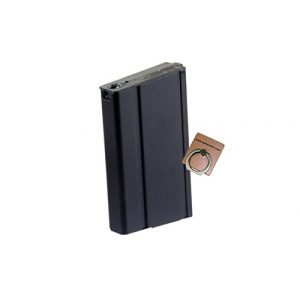 CYMA Airsoft Gun Magazine 2 CYMA 180rds Metal Mid-Cap Magazine for Airsoft M14 EBR Socom Marui G&P JG AEG X 3pcs -Mobile Ring Included