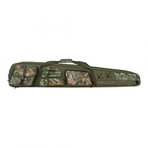 Allen Company Rifle Case 1 Allen Gear Fit Pursuit Shocker Turkey Shotgun Case, 52", Mossy Oak Obsession, Gray/White/Red (954-52)